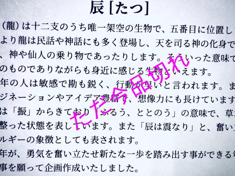 画像4: 限定品、河合酒造出世男、干支ボトル金色・「辰」親子　　2024 (4)
