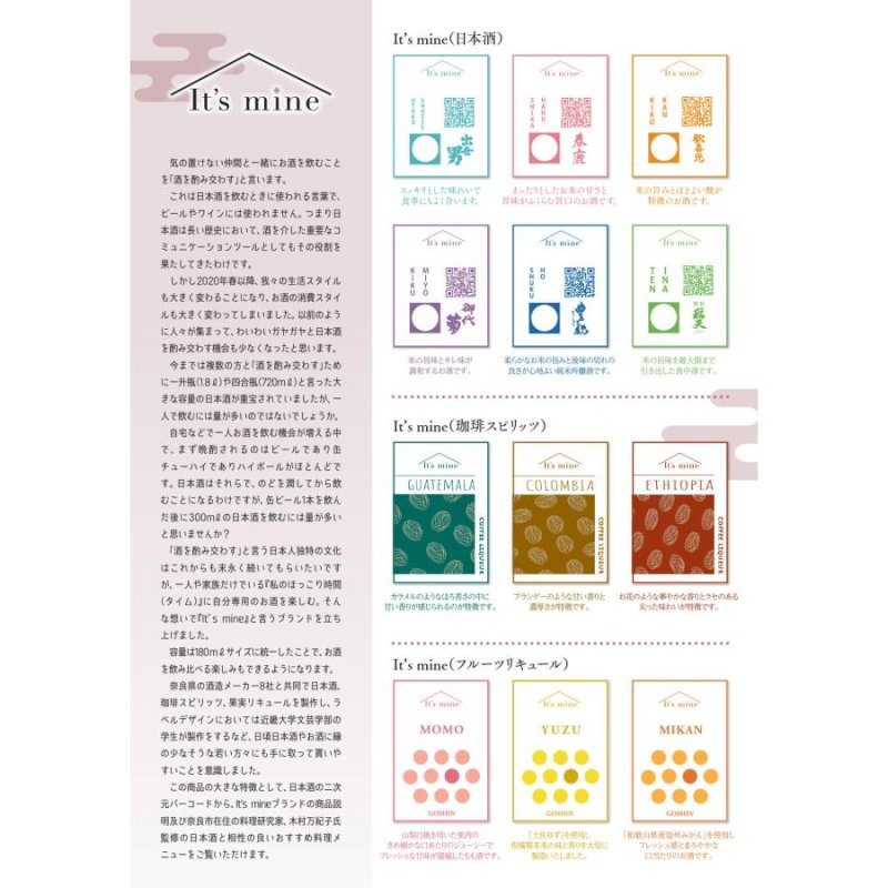 画像3: 【It's mine】 奈良酒６種類×各１本・サイダー２種類×各３本 (3)